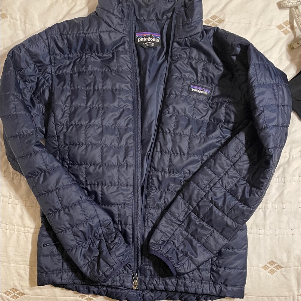 Patagonia Women's Dark Blue Puffer Jacket